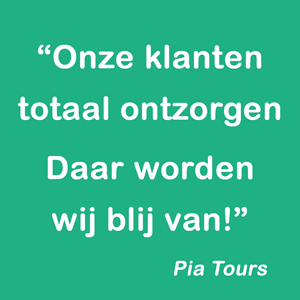 onze klanten ontzorgen pia tours